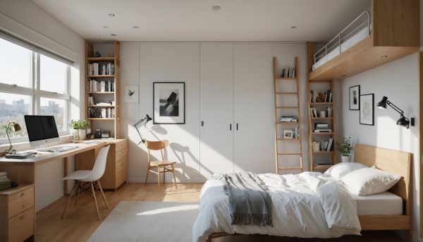 Aménager une chambre compacte dans son hébergement