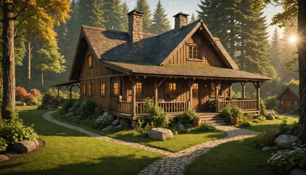 Le cottage bois offre une authenticité très prisée