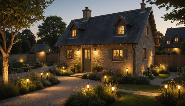 Quels éclairages choisir pour l'extérieur d'un cottage ?