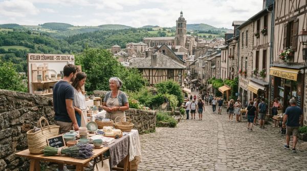 Savourez le patrimoine artisanal et la verdure à Sainte-Sigolène