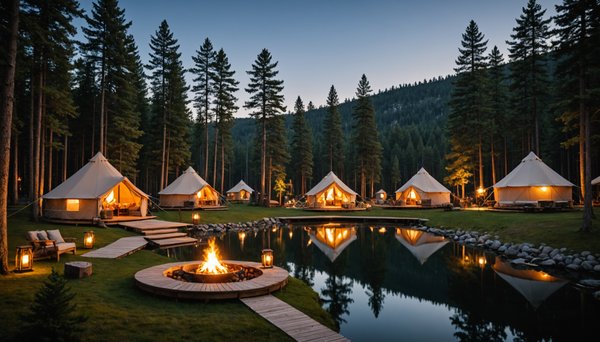 Qu'est-ce que le glamping ? découvrez ce camping de luxe nouvelle génération