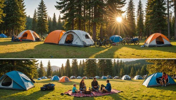 Quelles différences entre camping naturiste et camping traditionnel ?