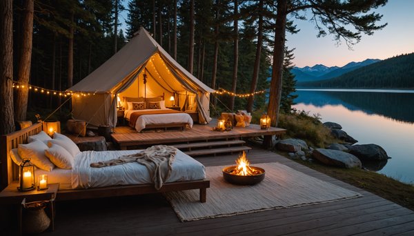 Pourquoi les touristes choisissent le camping de luxe pour leurs vacances ?