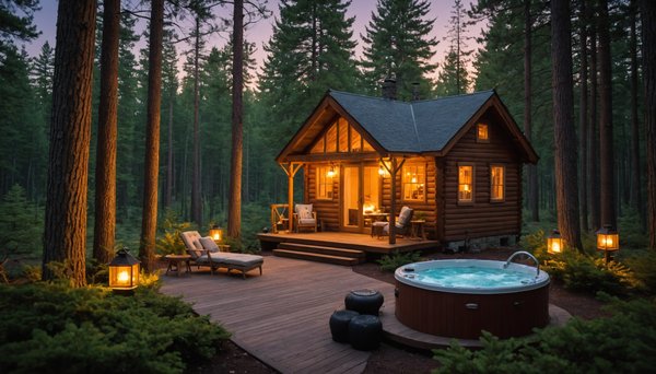 Votre Escapade Relaxante en Camping Cottage avec Jacuzzi Privatif