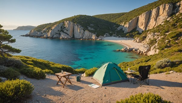 Les merveilles du camping en Corse