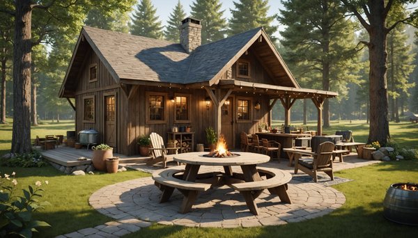 Comment créer un espace extérieur convivial et fonctionnel autour de votre camping cottage